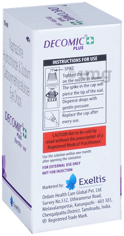 Decomic Plus Eye Drop image