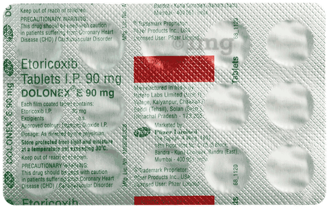 Dolonex E 90mg Tablet image