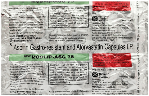 New Modlip-Asg 75 Capsule image New Modlip-Asg 75 Capsule image
