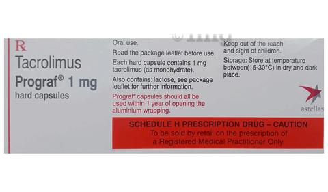 Prograf 1mg Hard Capsule image