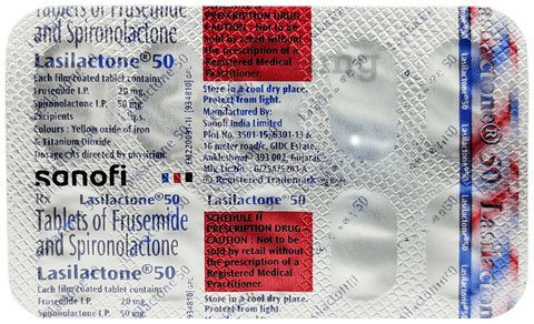 Lasilactone 50 Tablet image