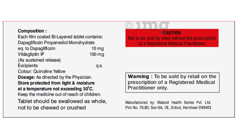 Vildaas-D 10 Tablet SR image