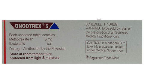 Oncotrex 5 Tablet image