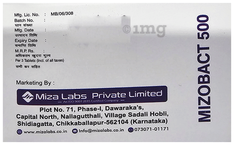Mizobact 500 Tablet image Mizobact 500 Tablet image