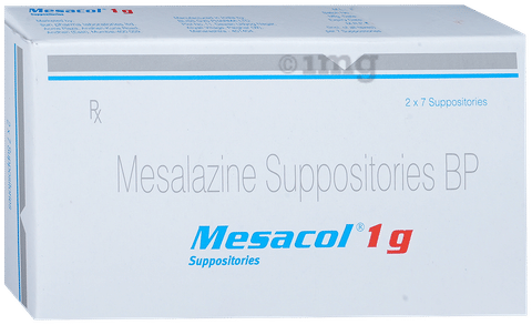 Mesacol 1g Suppository image