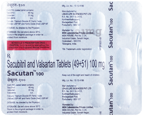 Sacutan 100 Tablet