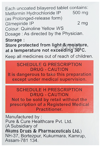 Glimibose-M2 Tablet PR