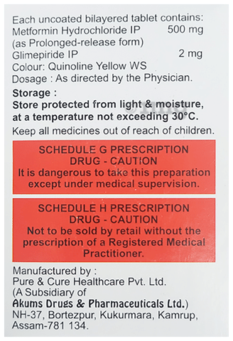 Glimibose-M2 Tablet PR image