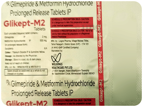 Glikept-M2 Tablet PR image