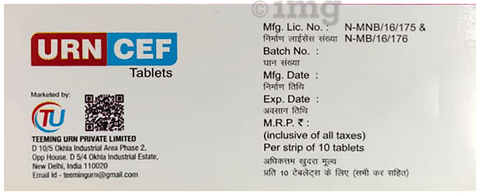 URN CEF Tablet image URN CEF Tablet image