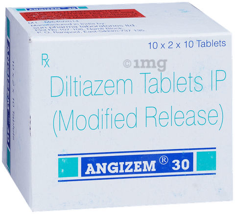 Angizem 30 Tablet MR image