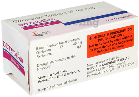 Dotzide 40mg Tablet image