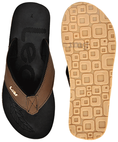 Leaf Footwear Leaf Flat Feet Weight Distribution Slippers Balck