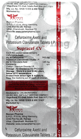 Supracef-CV Tablet image