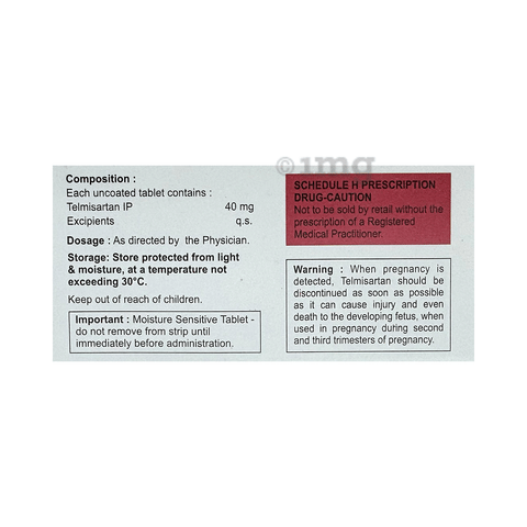 Zivotel 40mg Tablet image