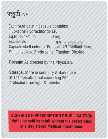 Flutee 60mg Capsule image