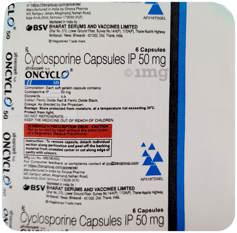 Oncyclo 50 Capsule image Oncyclo 50 Capsule image