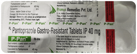 P Pan 40mg Tablet image P Pan 40mg Tablet image
