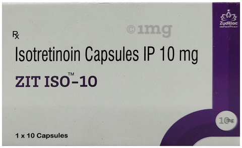 Zit Iso 10mg Tablet image Zit Iso 10mg Tablet image