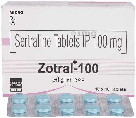 Zotral 100 Tablet image Zotral 100 Tablet image