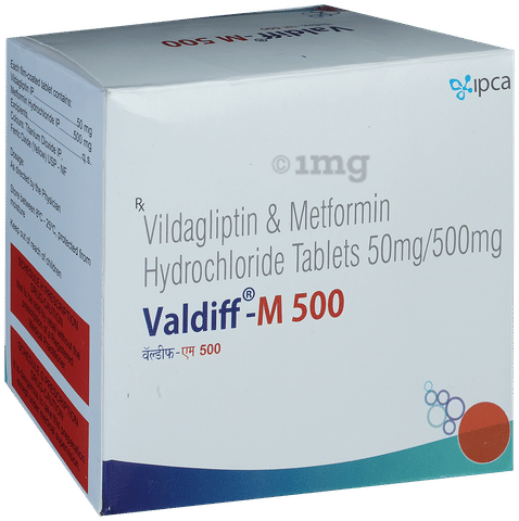 Valdiff-M 500 Tablet image
