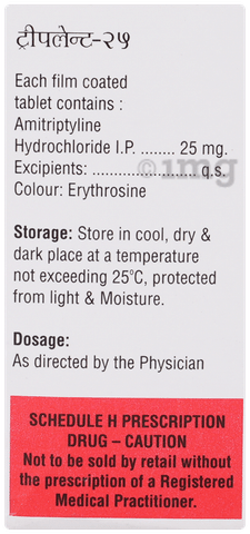 Triplent 25mg Tablet image