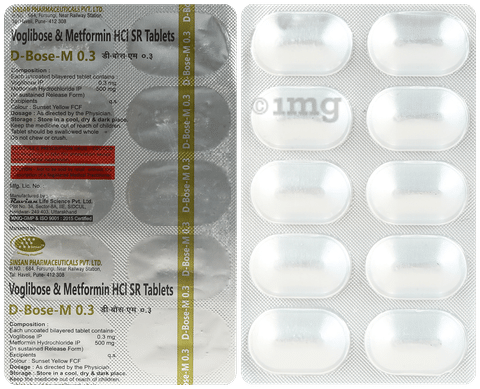 D Bose M 500mg/0.3mg Tablet