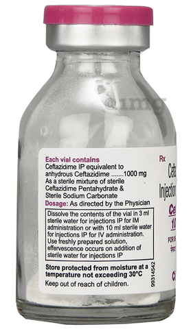 Ceftaz 1gm Injection image
