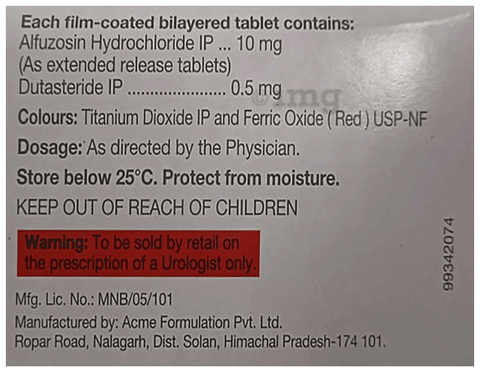 Alfusin D Tablet ER image