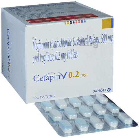 Cetapin V 0.2mg Tablet SR image