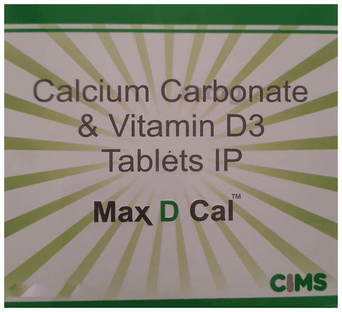 Max D Cal Tablet image