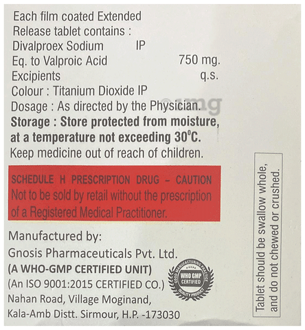 Daxwin 750 Tablet ER