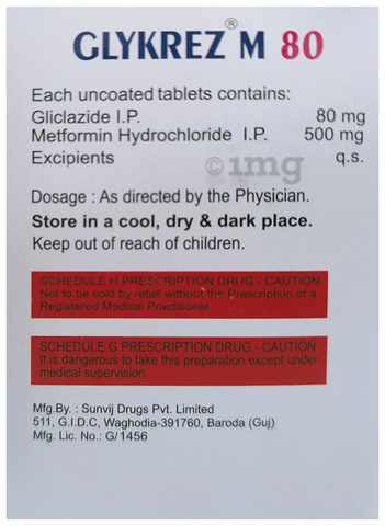 Glykrez M 80 Tablet