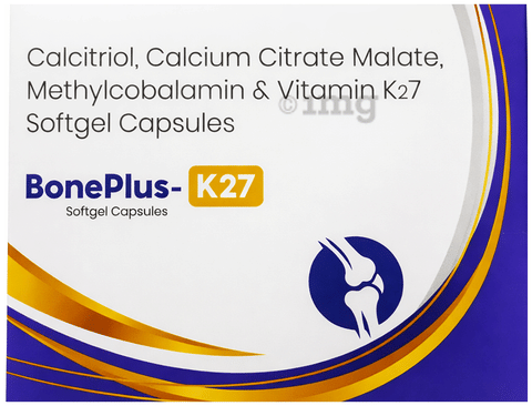 BonePlus-K27 Softgel Capsule image