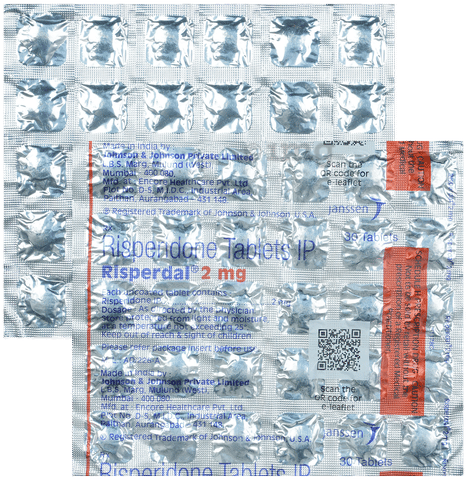 Risperdal 2mg Tablet image