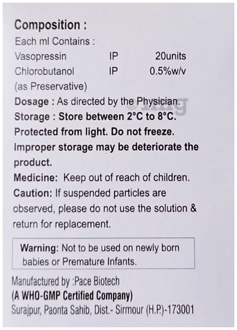 Vasoglen Injection image Vasoglen Injection image