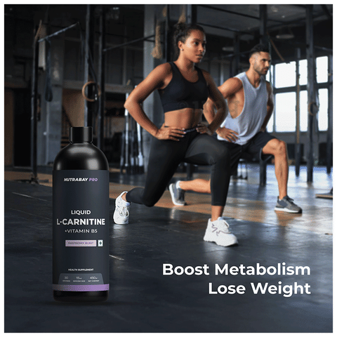 Nutrabay L-Carnitine +Vitamin B5 for Fat Loss & Faster Recovery | Flavour  Raspberry Blast: Buy bottle of 450.0 ml Liquid at 𝗯𝗲𝘀𝘁 𝗽𝗿𝗶𝗰𝗲 in  India