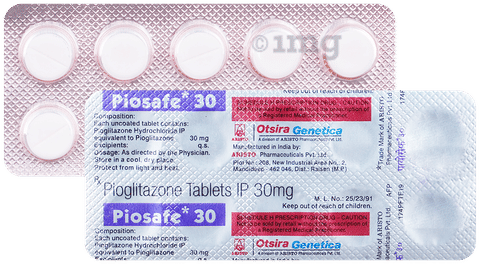 Piosafe 30 Tablet image