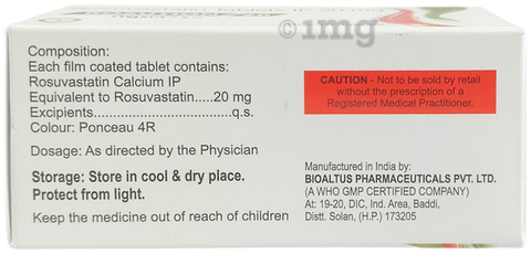 Rozution 20mg Tablet image Rozution 20mg Tablet image