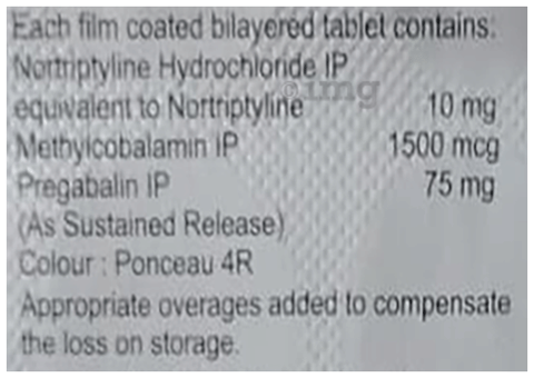 Pebalin MNT Tablet SR image Pebalin MNT Tablet SR image