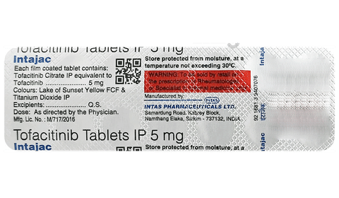 Intajac 5mg Tablet image
