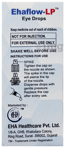 Ehaflow-LP Eye Drop BAK Free