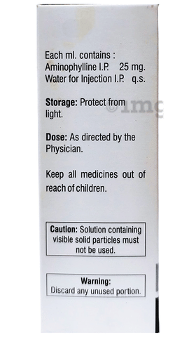Aminophylline Injection image