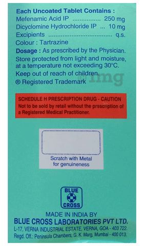 Meftal-Spas Tablet image