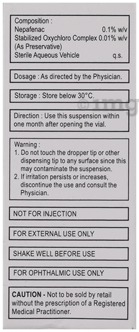 Nepaflam Eye Drop image