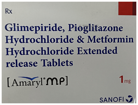 Amaryl MP 1mg Tablet ER