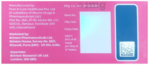Tofabrint 5mg Tablet image
