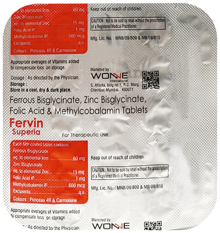 Fervin Superia Tablet image