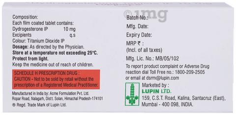 Lupihope 10mg Tablet image Lupihope 10mg Tablet image
