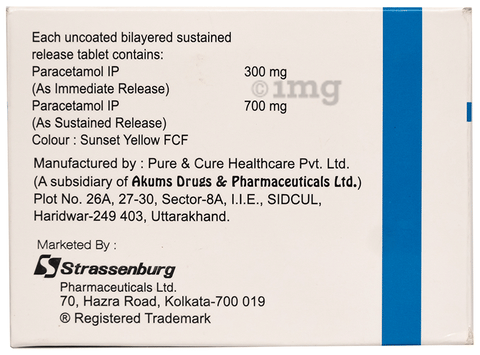 Parasafe 1000 Tablet SR image